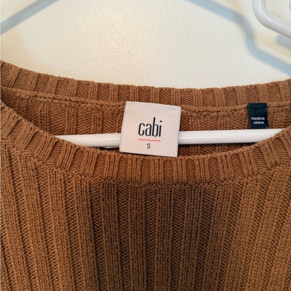 Brown Ribbed Sweater - Picture 2 of 2